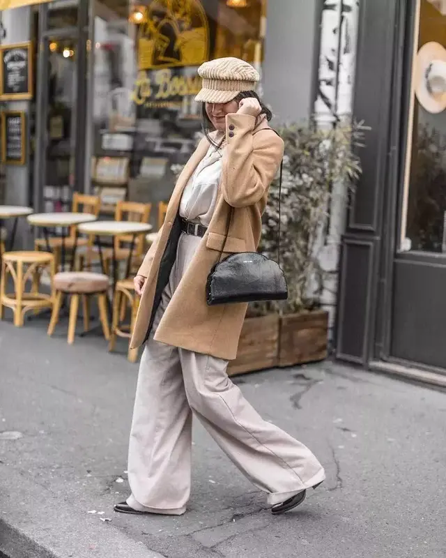 驼色的穿搭图片分享 驼色配什么颜色最洋气