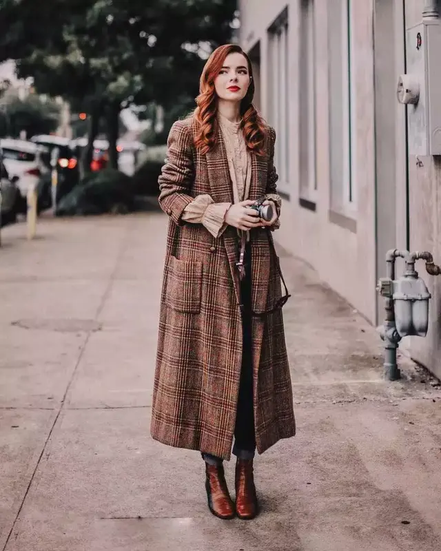 驼色的穿搭图片分享 驼色配什么颜色最洋气