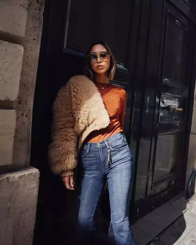 驼色的穿搭图片分享 驼色配什么颜色最洋气