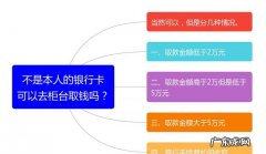 非本人可以去柜台取钱吗 柜台取钱可以不是本人吗