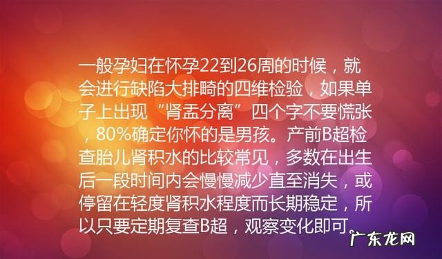 B超单怎么看男孩女孩 如何看出来宝宝的性别